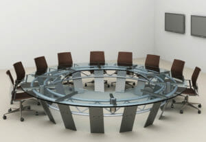 Large round Conference Table