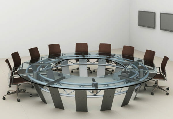 Large round Conference Table