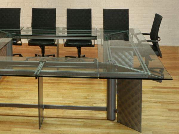 Large Square Boardroom Table