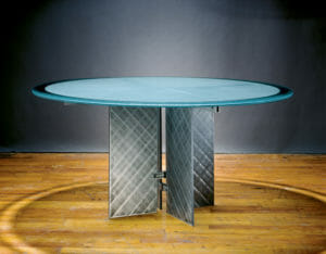 steel modern table