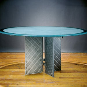 steel modern table
