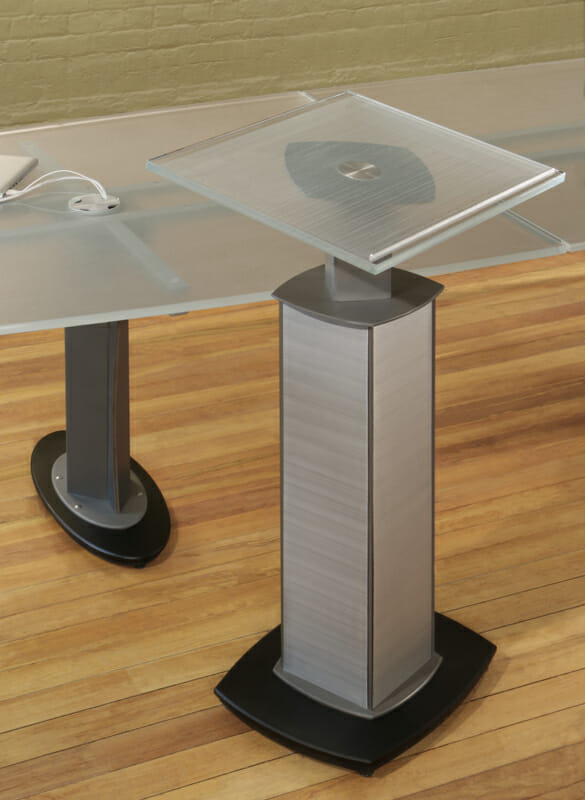 Custom Lectern and Unique Conference Room Furniture.