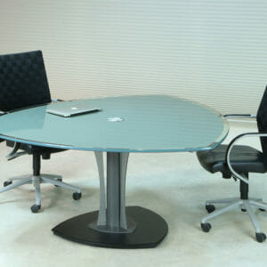 Modern Round, Boat and Triangular shape Tables for sale.