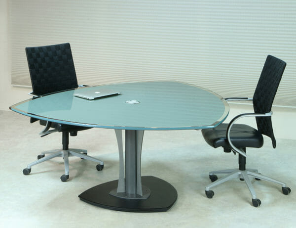 Modern Round, Boat and Triangular shape Tables for sale.