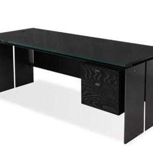 Stoneline Designs Axis Modern Industrial Executive Desk
